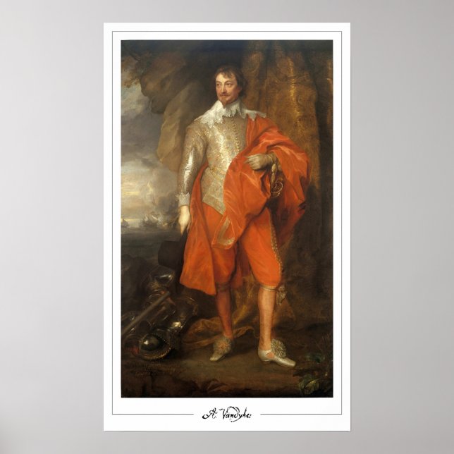 Anthony van Dyck Zedign Art Poster #596 (Vorne)