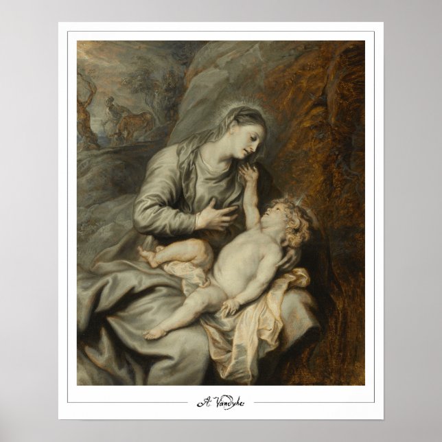 Anthony van Dyck Zedign Art Poster #849 (Vorne)