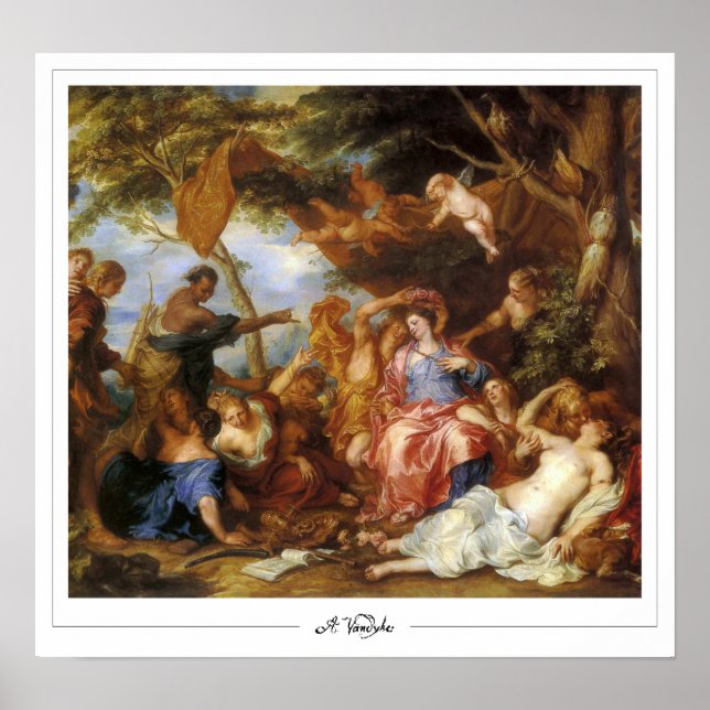 Anthony van Dyck Zedign Art Poster #904 (Vorne)