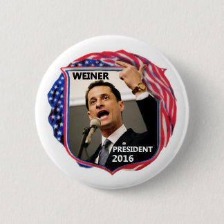 Anthony Weiner für Präsidenten 2016 Button