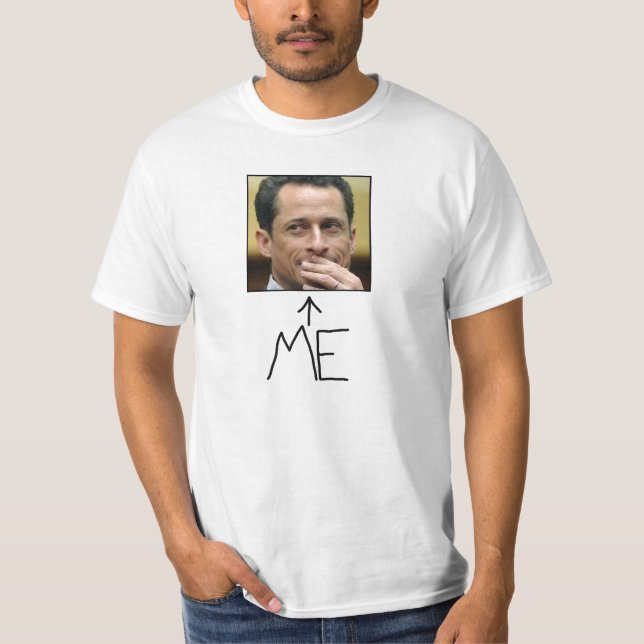 Anthony Weiner - ich T-Shirt (Vorderseite)