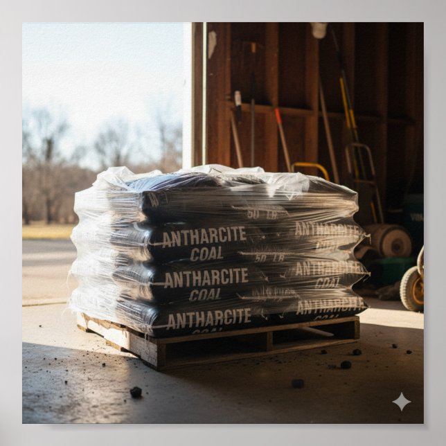 Anthracite Coal Delivery Poster (Vorne)