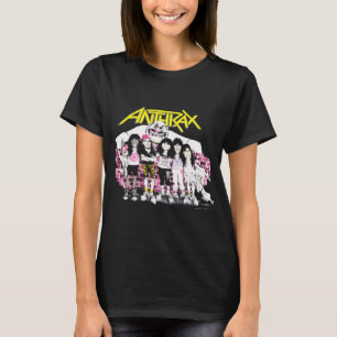 Anthrax Band Gruppe Klassisches Thrash Metal Art D T-Shirt