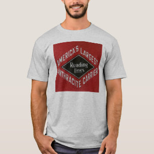 Anthrazit wurde von der Reading Railroad    durchg T-Shirt