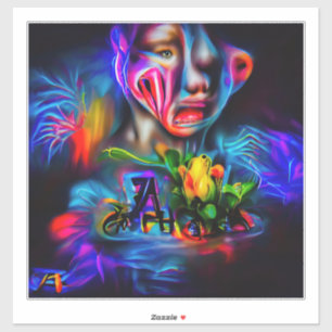 Anthrophobie 2 aufkleber