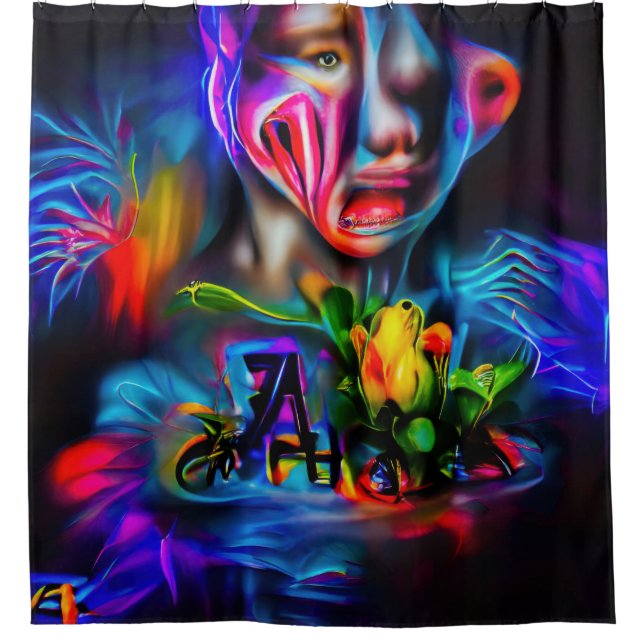 Anthrophobie 2 duschvorhang (Vorderseite)