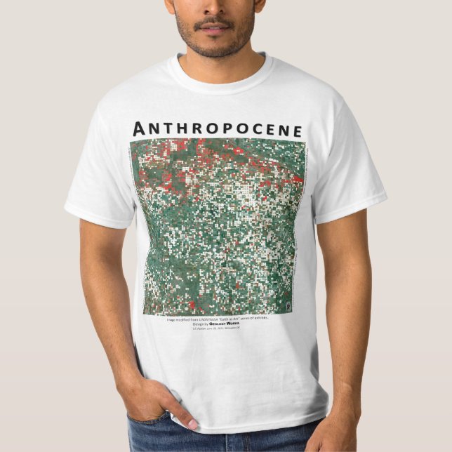 Anthropocene IV_A - Garten-Stadt Kansas T-Shirt (Vorderseite)