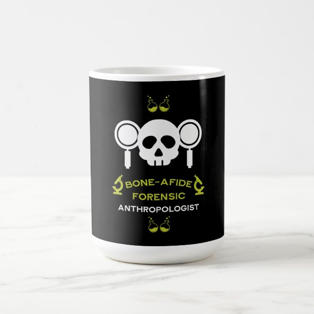 Anthropologe forensische Ärztin Kaffeetasse (Mittel)