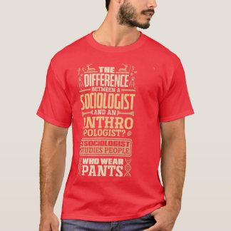 Anthropologie Anthropologistenunterschied zwischen T-Shirt