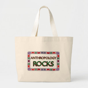 Anthropologie-Felsen Jumbo Stoffbeutel