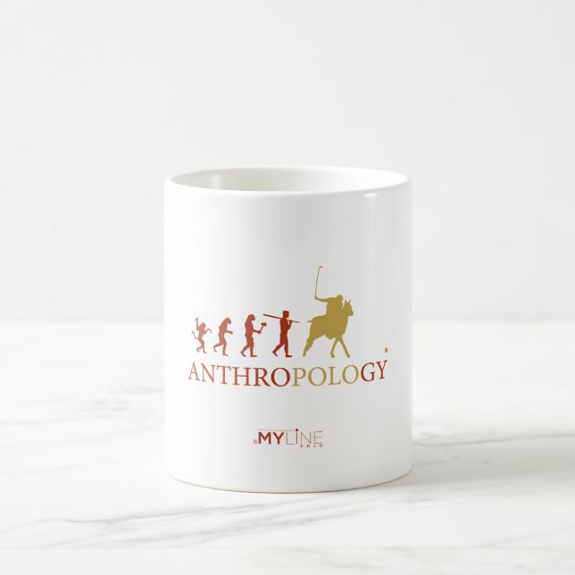 Anthropologie Morhping Kaffee-Tasse Verwandlungstasse (Mittel)