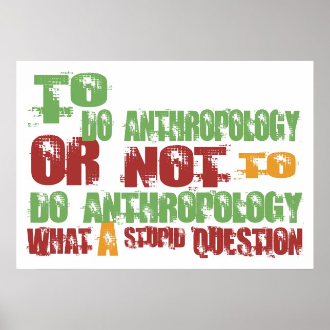 Anthropologie Poster (Vorne)