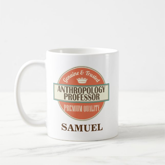 Anthropologie-Professor Personalized Mug Gift Kaffeetasse (Links)