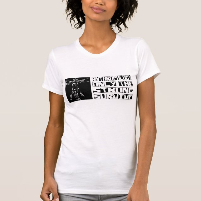 Anthropologie überleben T-Shirt (Vorderseite)