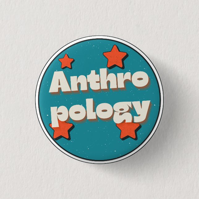 Anthropology Button (Vorderseite)
