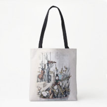 Anthropomorphe Band-Tasche J J Grandvilles