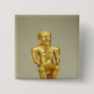 Anthropomorphe Limone Flasche Button