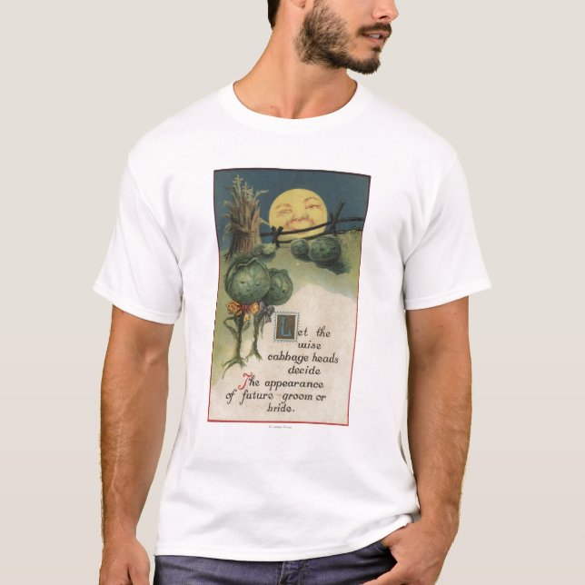 Anthropomorphismus Halloweens GreetingCabbage T-Shirt (Vorderseite)