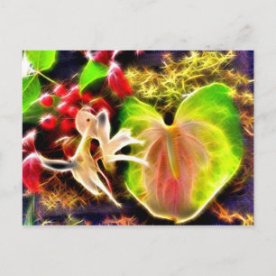 Anthurium Postkarte