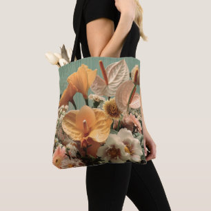Anthurium und tropische Blumengesteckung