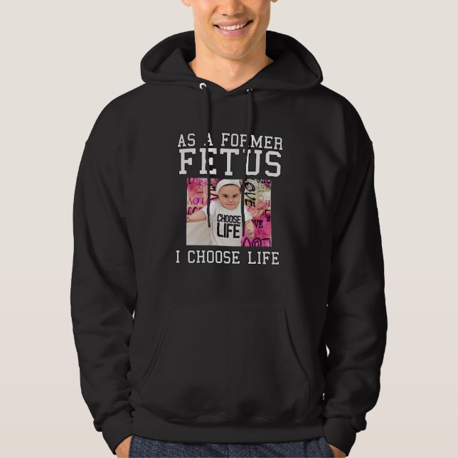 Anti Abortion Pro Life Pro Life Protest Anti Abort Hoodie (Vorderseite)