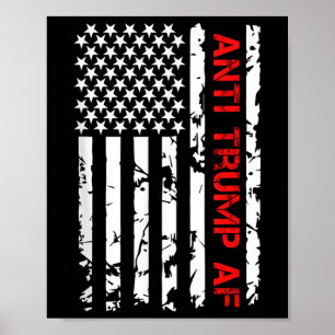 Anti-Af Trump, Trump einprägen Poster