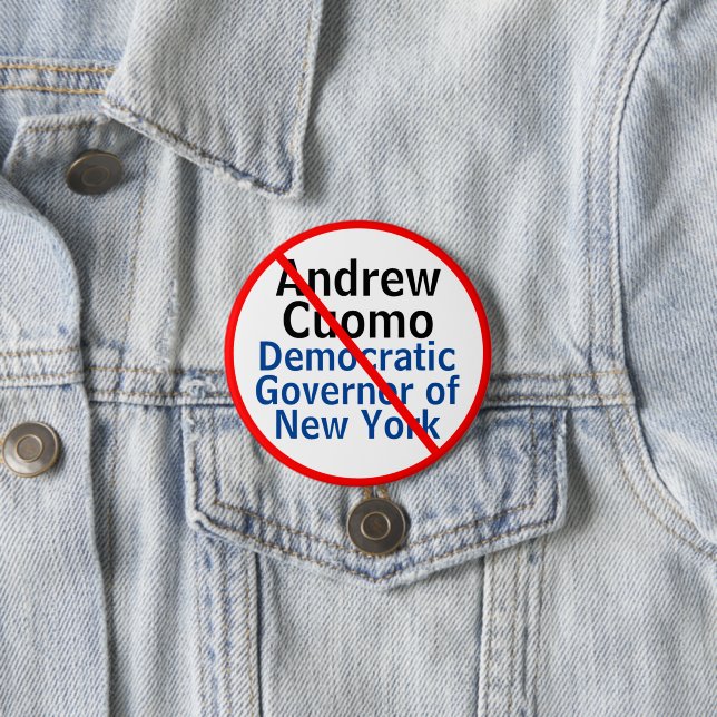 Anti Andrew Cuomo Demokratischer Gouverneur von Ne Button (Beispiel)