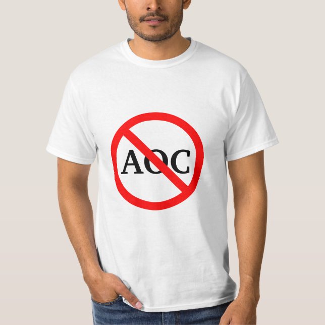 Anti AOC Alexandria Ocasio Cortez T - Shirt (Vorderseite)