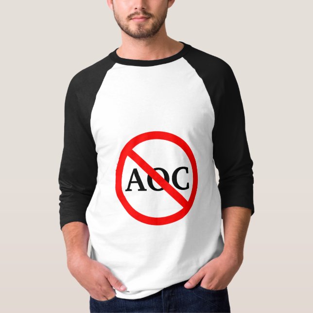 Anti AOC Alexandria Ocasio Cortez T - Shirt (Vorderseite)
