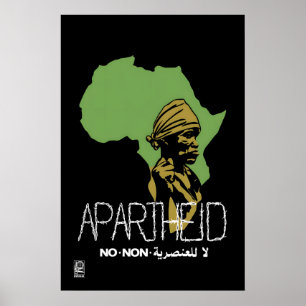 Anti-Apartheid-Plakat OSPAAAL Poster