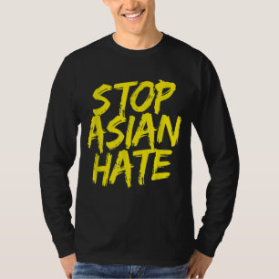 Anti-asiatischer Rassismus Aapi-Unterstützung stop T-Shirt