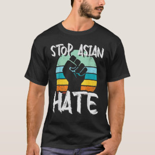 Anti-asiatischer Rassismus Aapi-Unterstützung stop T-Shirt
