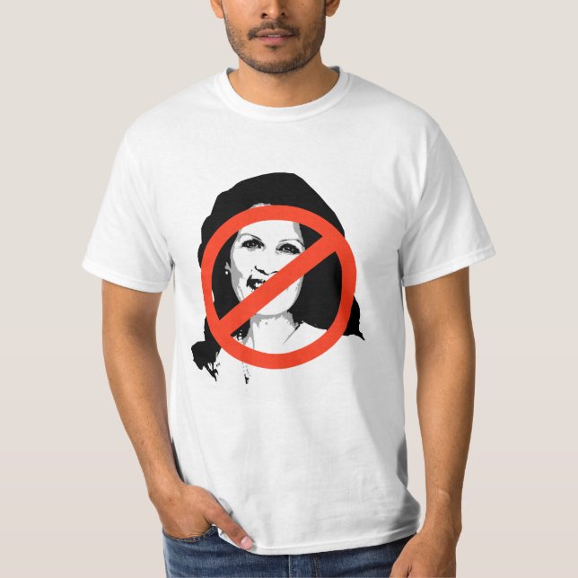 ANTI-BACHMAN: Anti-Michelle Bachman T-Shirt (Vorderseite)