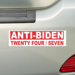 Anti-Biden 24 Sieben Autoaufkleber
