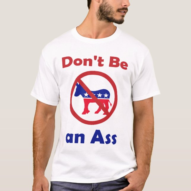Anti Biden T-Shirt (Vorderseite)