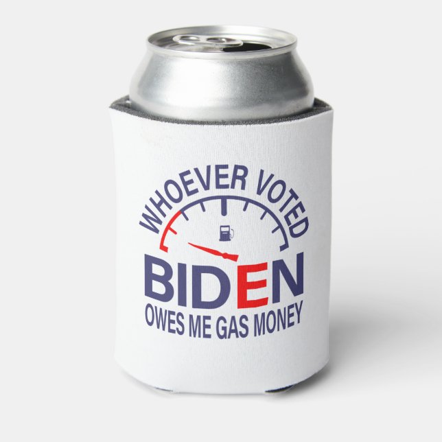 Anti-Biden-Wähler verdienen mir Gasgeld Dosenkühler (Kanne Rückseite)
