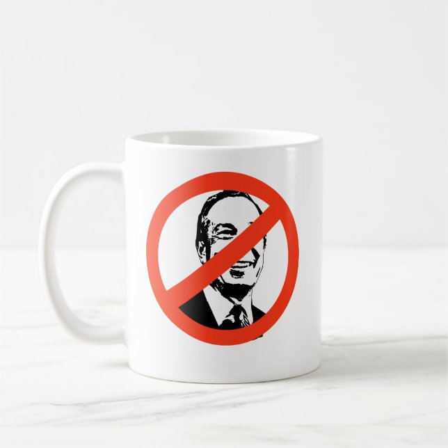 ANTI-BLOOMBERG KAFFEETASSE (Links)