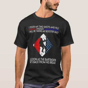 Anti-Booster Shot Anti-Impfstoff-Amerikaner Vintag T-Shirt