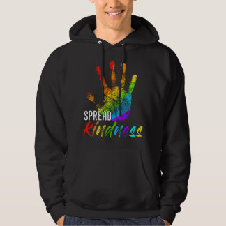 Anti Bullying Handprint For Teachers To Spread Kin Hoodie