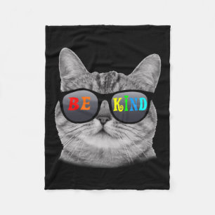 Anti-Bullying Katze entscheidet sich für einen Rai Fleecedecke