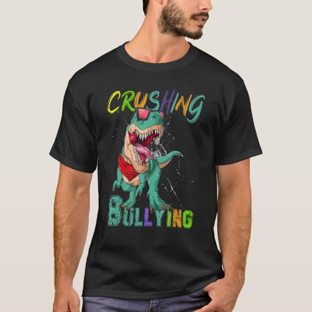 Anti Bullying Kind Kindness Unity Day Crushing Bul T-Shirt (Vorderseite)