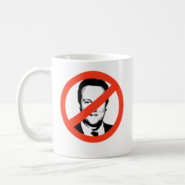 Anti-Cameron Kaffeetasse (Links)