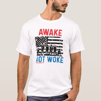 Anti Cancel Culture AWAKE nicht geweckt T-Shirt
