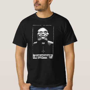 ANTI-CHRISTEN, BURN DAS PRIESTM SATANIC T-SHIRT