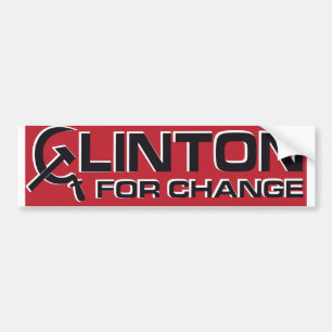 Anti-Clinton Autoaufkleber 1992