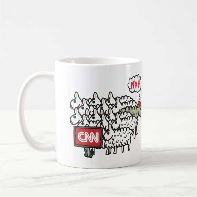 Anti CNN Kaffeetasse (Links)
