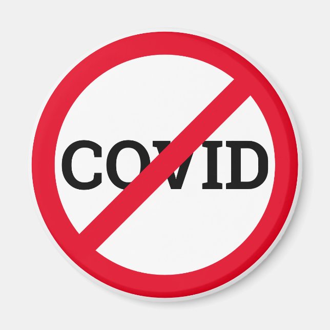 Anti COVID Magnet (Vorne)