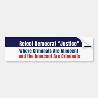 Anti-Democrat Conservative Sticker Autoaufkleber