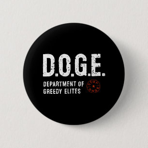 Anti Doge D.o.g. Echte Bedeutung Funny Definition Button