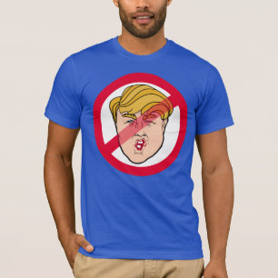 ANTI DONALD Karikatur - Anti-Trump - T-Shirt